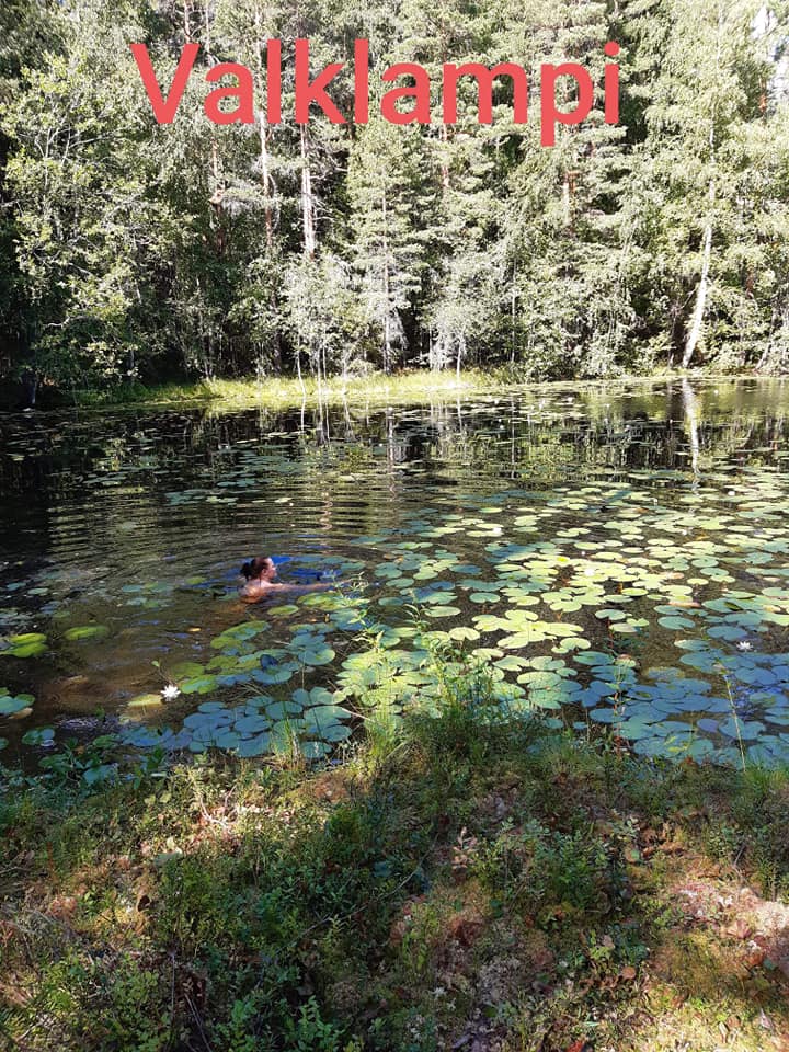 Lotta Kauton 77/100 pulahdus Valklammessa vuonna 2020