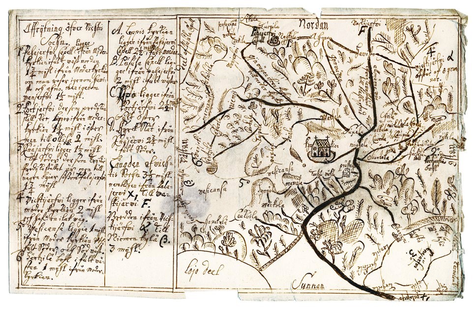 Vihdin kirkko v. 1688